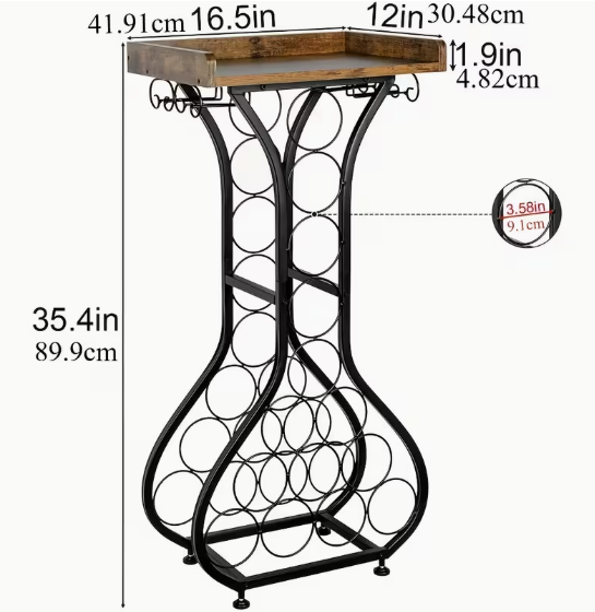 Mini wine bar - Black