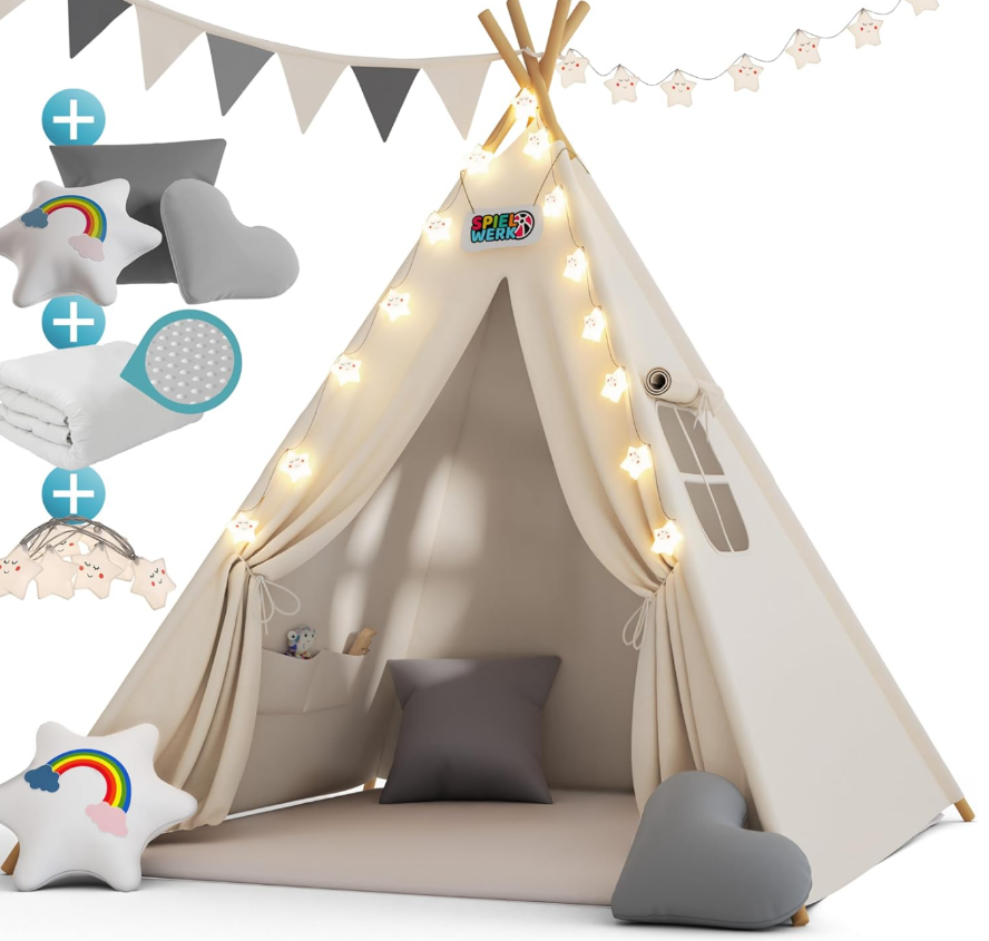 Shanque Children's Tent-Khaki