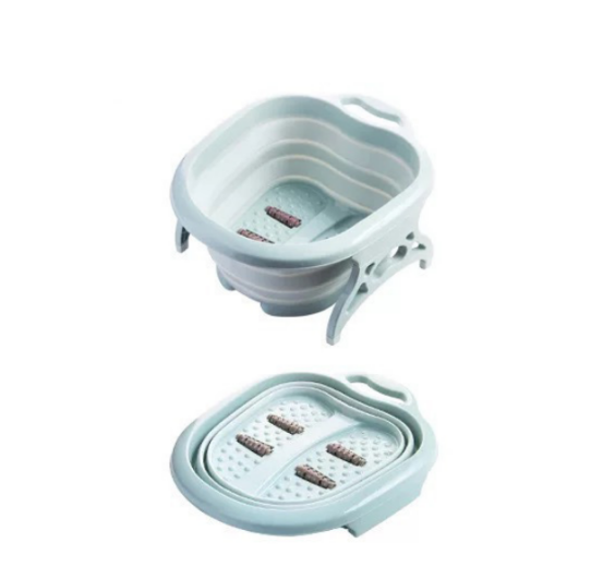 Folding foot bath bucket