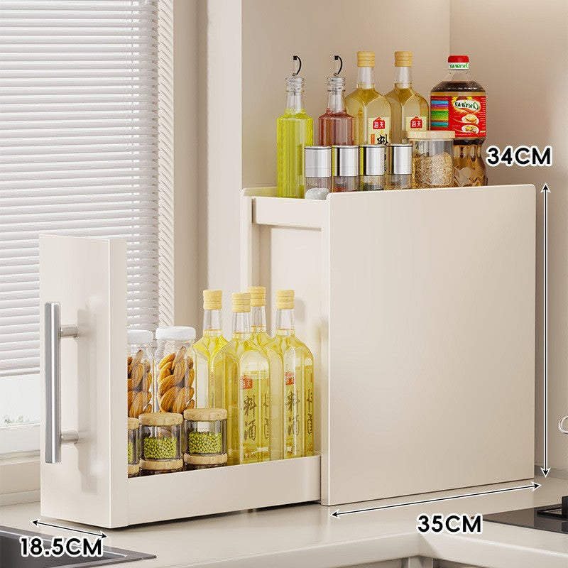3-tier pull-out shelf (spice rack)