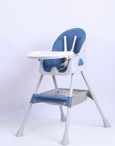 Baby High Chair with Detachable Toys Adjustable Height Feeding Seat for Toddlers Safe and Comfortable