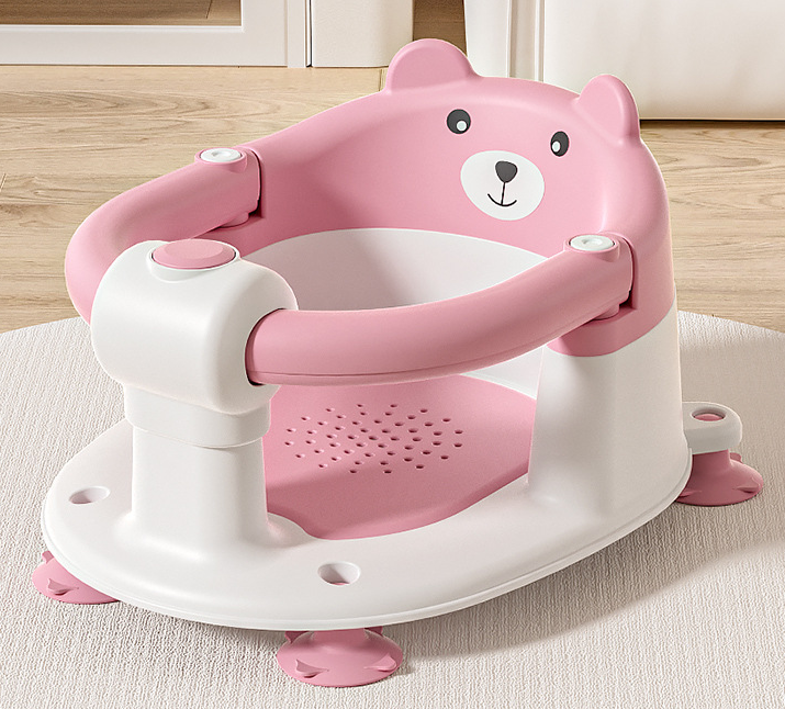 Sturdy Plastic Bath Stool – Anti-Slip & Comfortable Shower Chair for Seniors