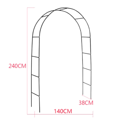 Archway flower stand