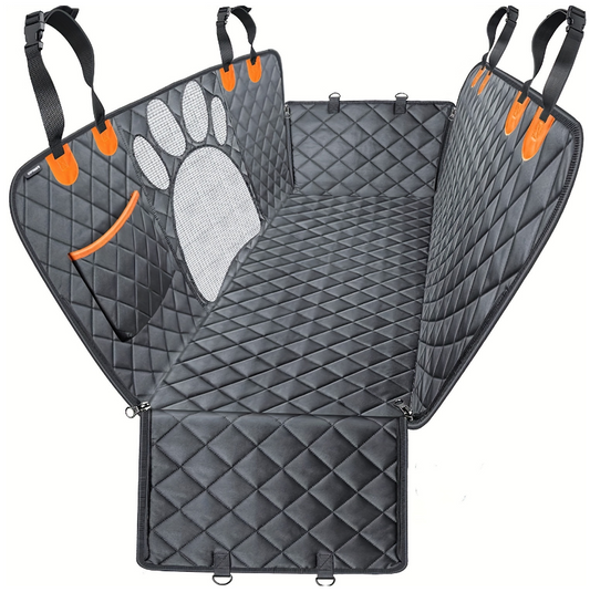 Car rear pet waterproof mat - black