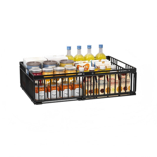 Wire frame drawer-type storage rack