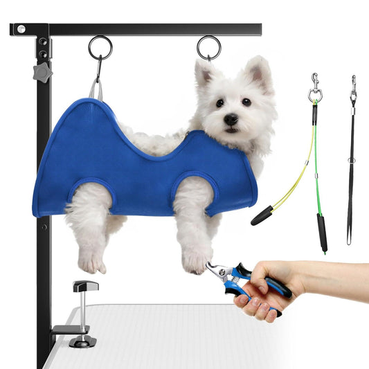 Pet grooming stand