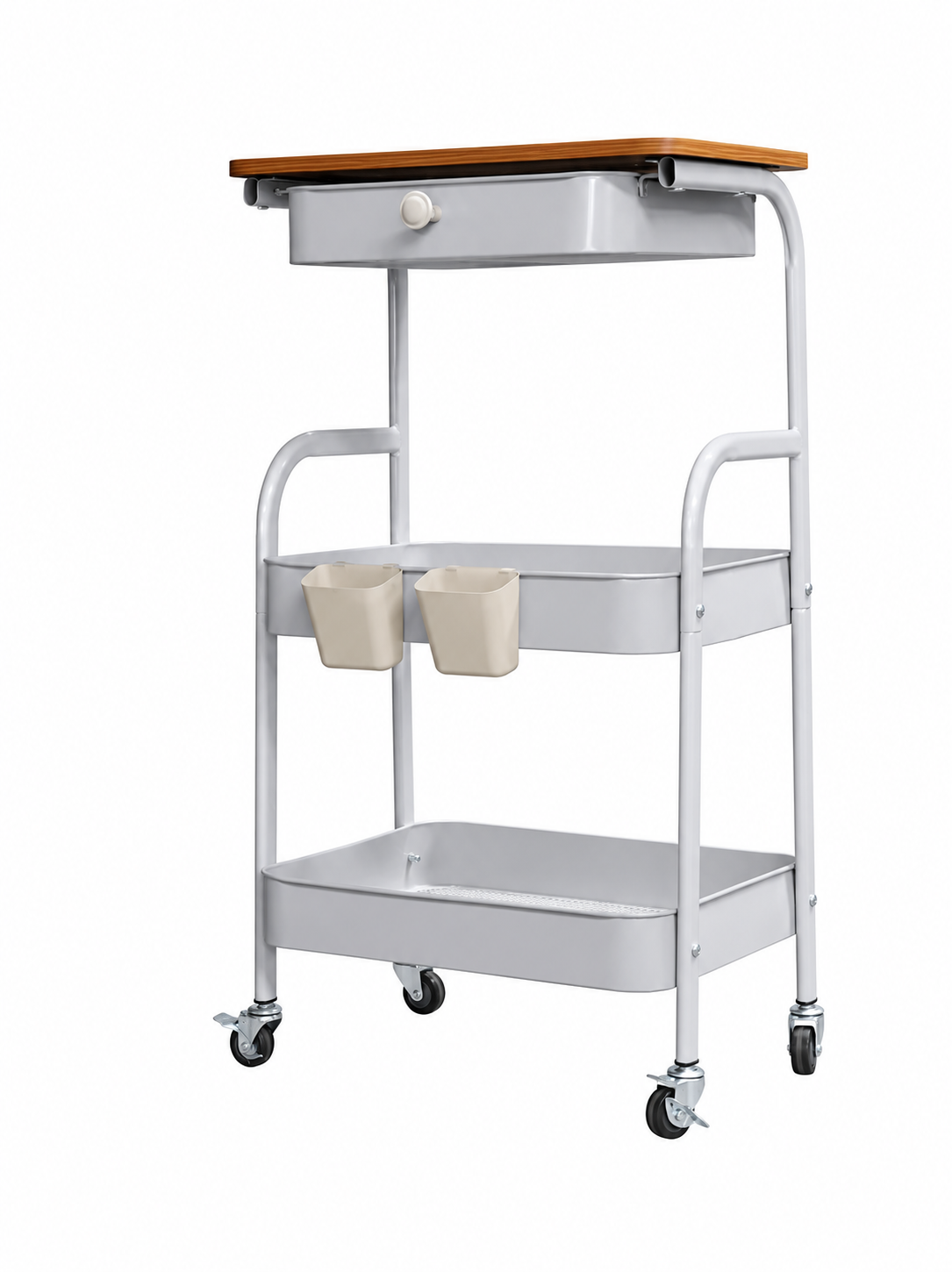 Rolling storage rack