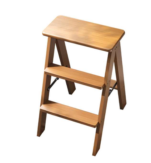 The chair ladder is sturdy and can be sat on or climbed