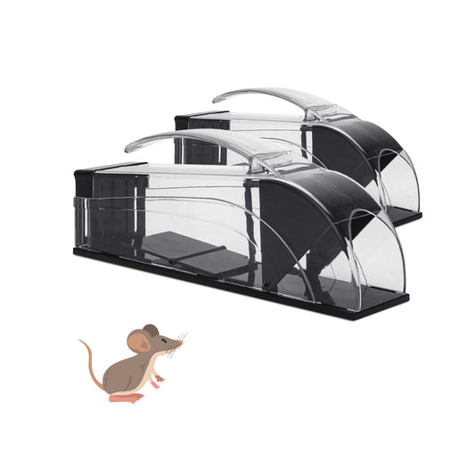 2pcs Mouse Traps, Mice Traps For House, Rat Traps, Mouse Catcher, Mice Trap Indoor Quick Effective Safe Mouse Trap Mouse Catcher For Family