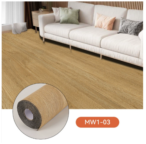 wood grain floor stickers