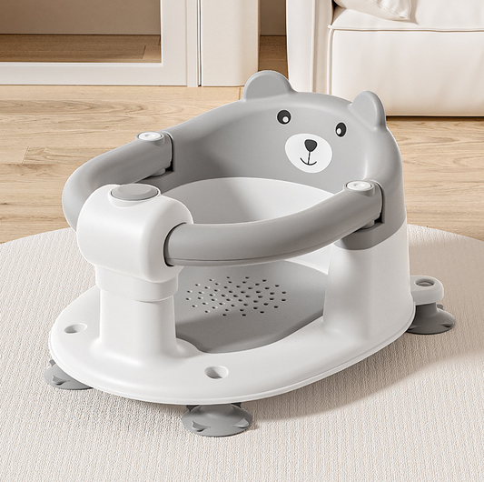 Sturdy Plastic Bath Stool – Anti-Slip & Comfortable Shower Chair for Seniors