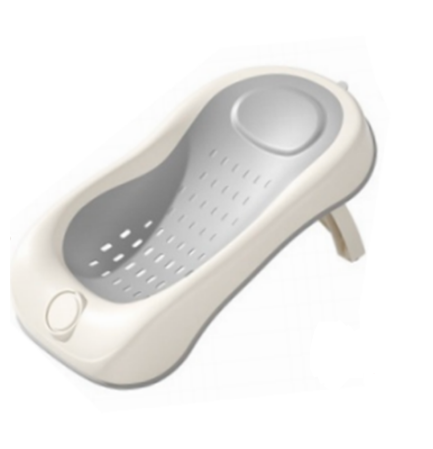 Baby Bath Lounger - Gray