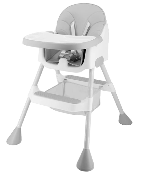 Minimalist Wooden Dining Chair - Sturdy Kitchen Chair with Padded Seat, 4-Pack Available